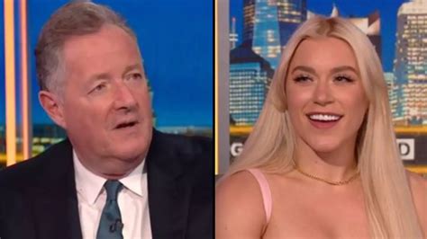 piers morgan elle brooke|Elle Brooke shuts down Piers Morgan after being asked if